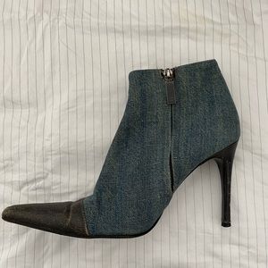 CHANEL Point Toe Ankle Boots - Used Euro 39